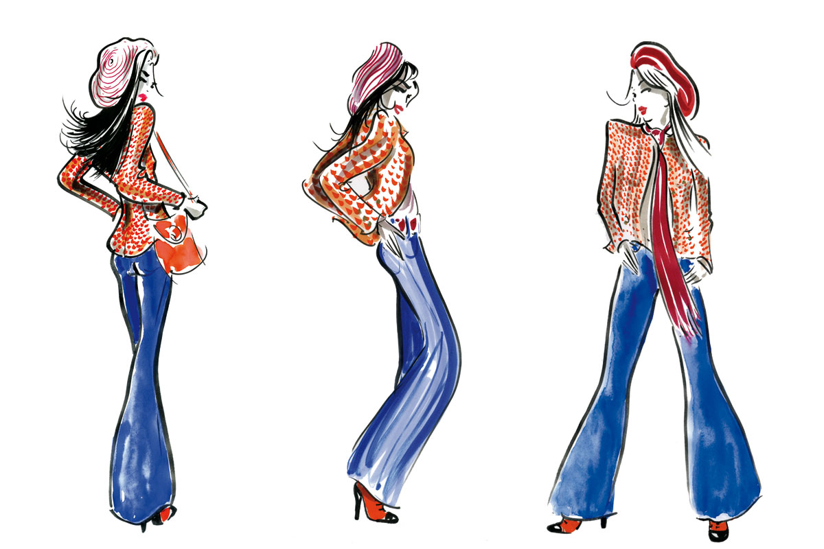 3 Femmes. Magazine Marie-France Paris.