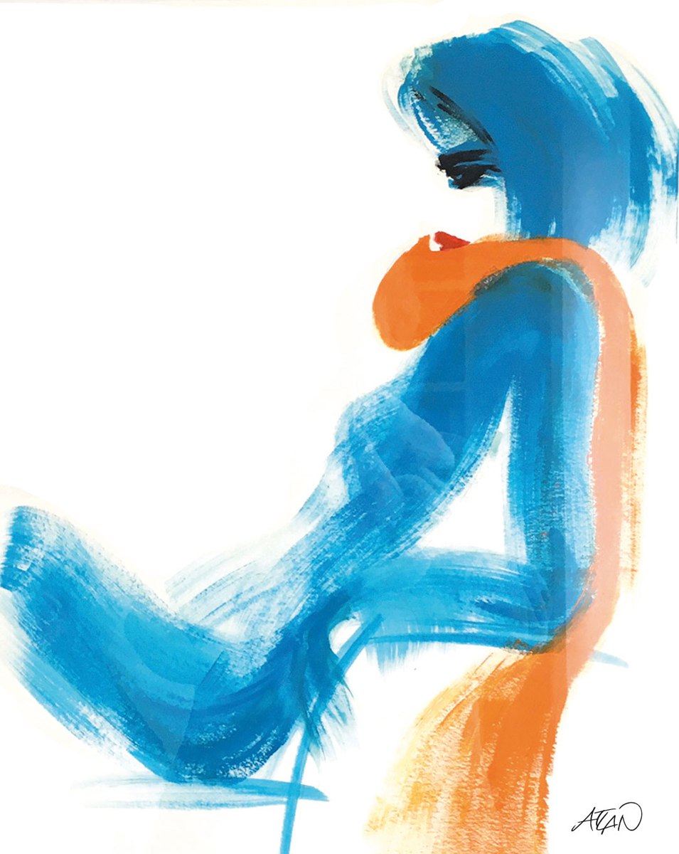 L'ECHARPE ORANGE