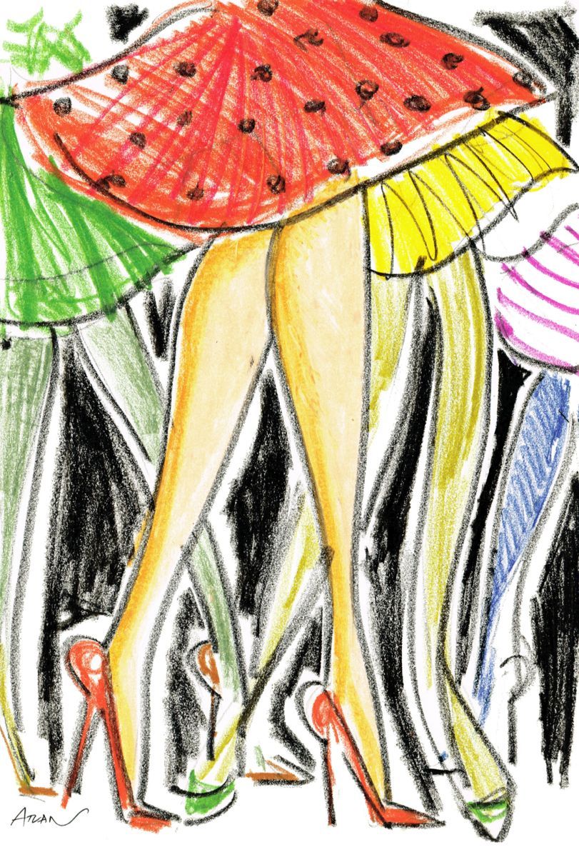 Les jambes. Pastels sur papier 40x60cm.