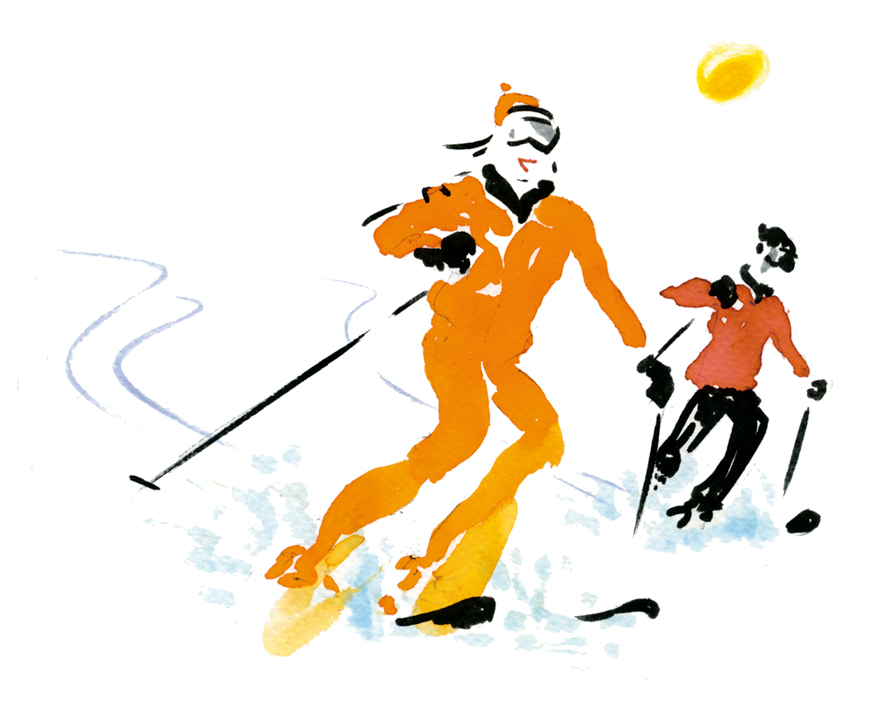 Illustration pour La Réserve, Genève.