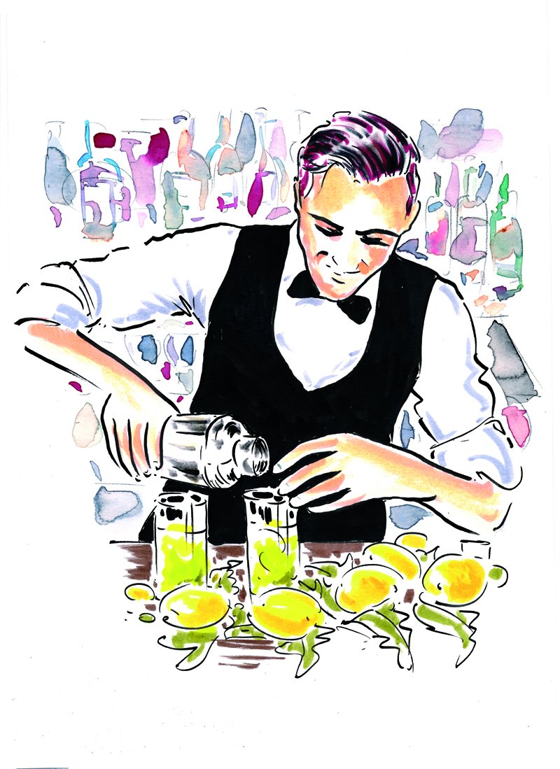 Barman, Punta Cana Resorts, République Dominicaine