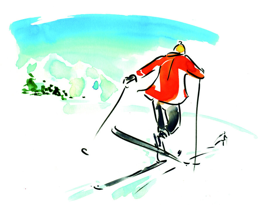 Illustration plaquette Service Santé Senior.